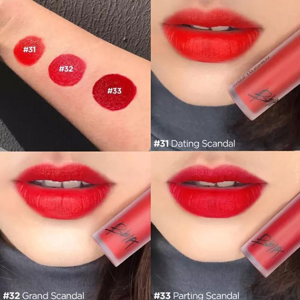 Son Kem Bbia Last Velvet Lip Tint Red Scandal Version 7